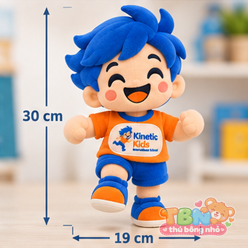 Ảnh bổ sung của Thú bông Bé Kinetic Kids đặt may theo yêu cầu