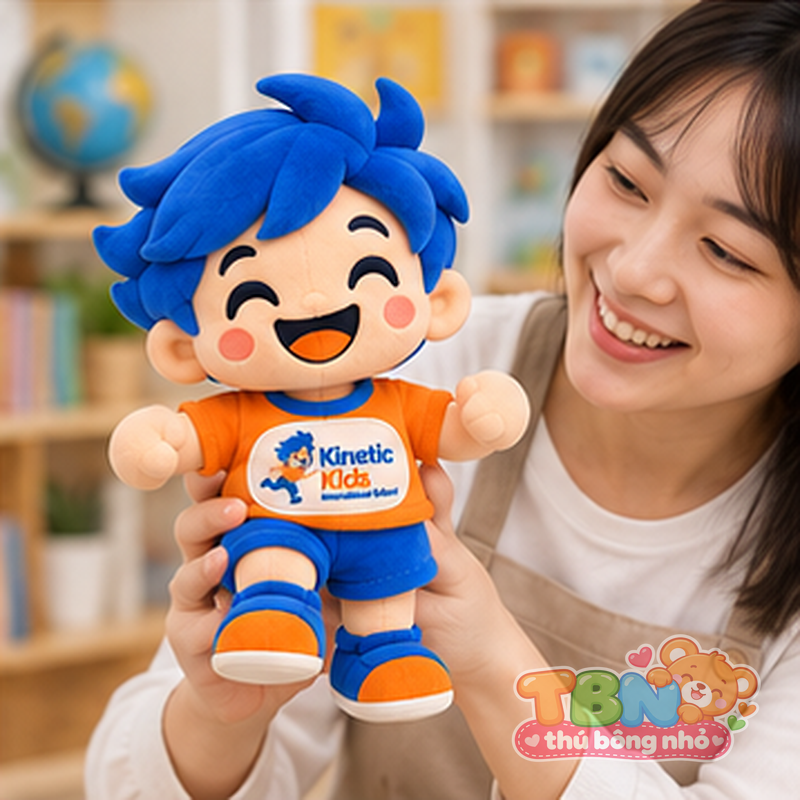 Ảnh bổ sung của Thú bông Bé Kinetic Kids đặt may theo yêu cầu