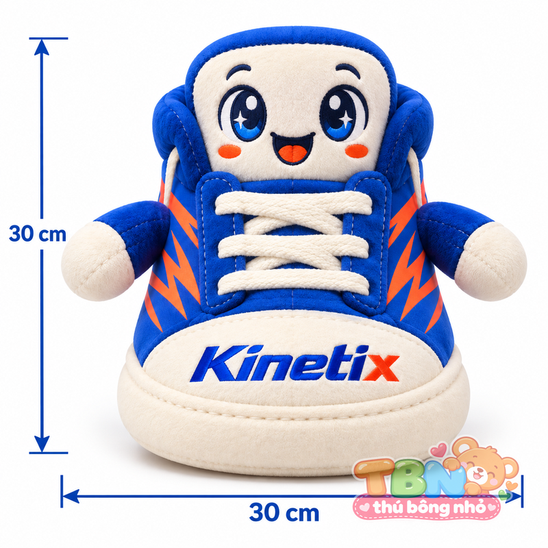 Ảnh bổ sung của Thú bông Giày thể thao Kinetix đặt may theo yêu cầu