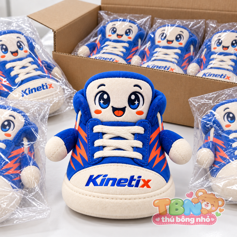 Ảnh bổ sung của Thú bông Giày thể thao Kinetix đặt may theo yêu cầu