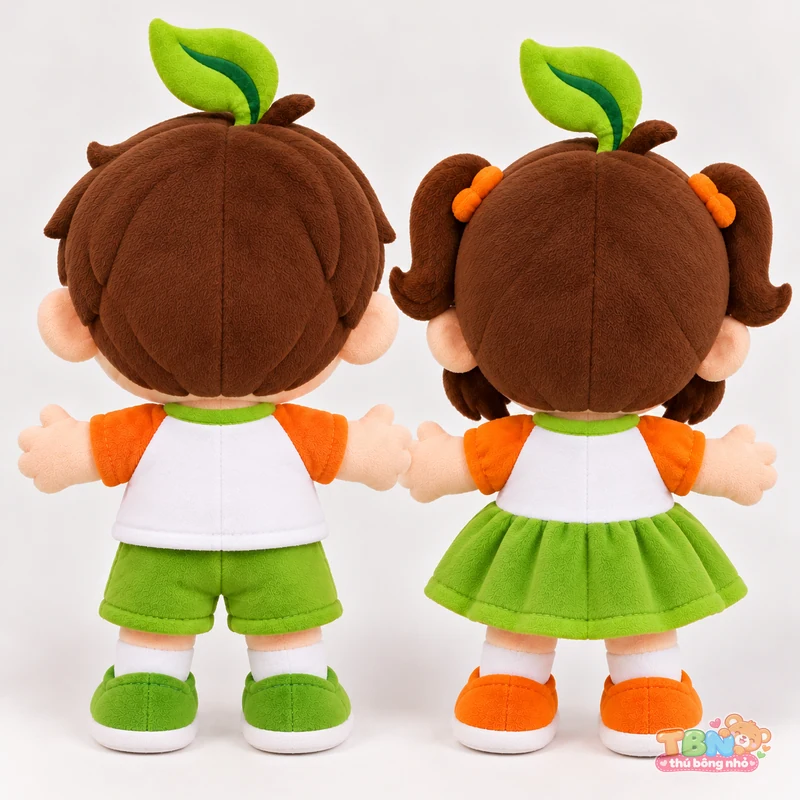 Ảnh bổ sung của Búp bê mầm xanh Happy Sprouts đặt may theo yêu cầu
