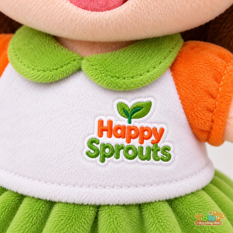 Ảnh bổ sung của Búp bê mầm xanh Happy Sprouts đặt may theo yêu cầu