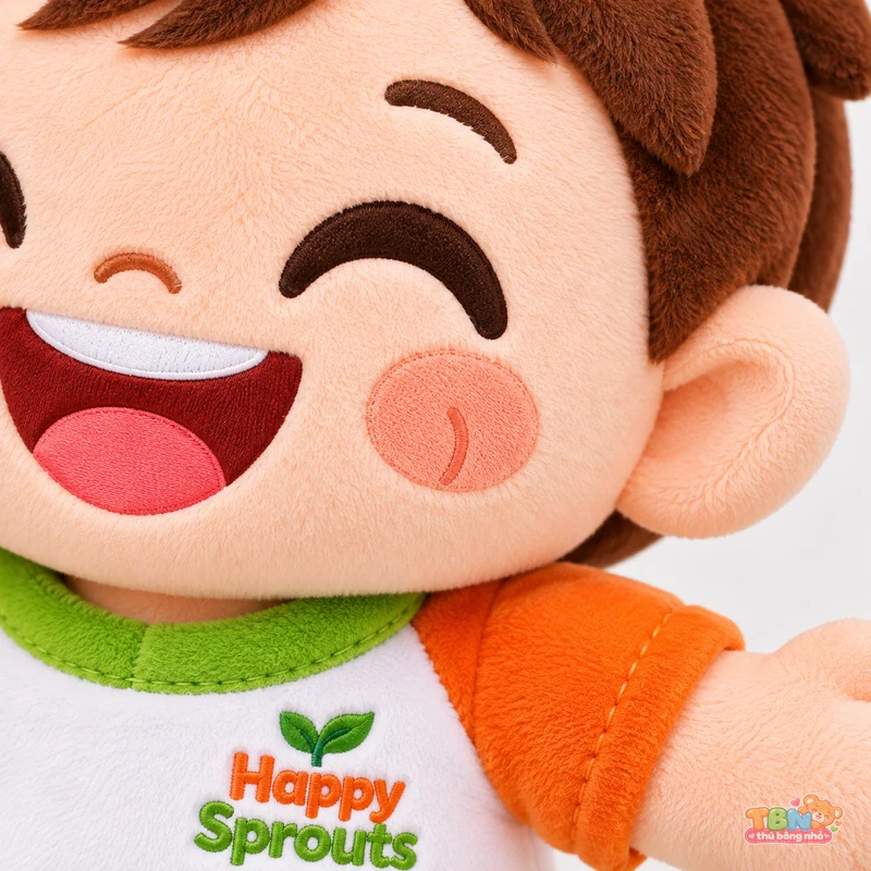 Ảnh bổ sung của Búp bê mầm xanh Happy Sprouts đặt may theo yêu cầu