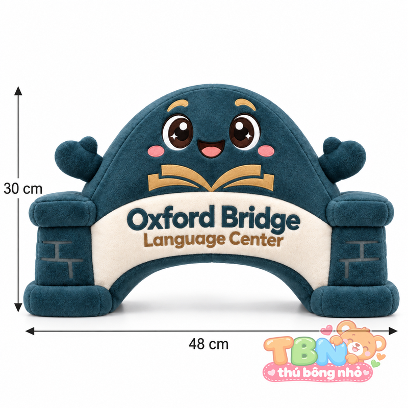 Ảnh bổ sung của Thú bông Cầu đá Oxford Bridge đặt may theo yêu cầu