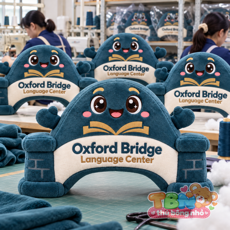 Ảnh bổ sung của Thú bông Cầu đá Oxford Bridge đặt may theo yêu cầu