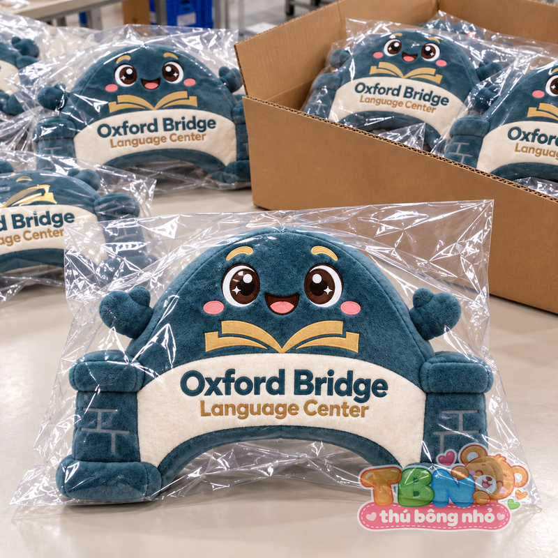 Ảnh bổ sung của Thú bông Cầu đá Oxford Bridge đặt may theo yêu cầu