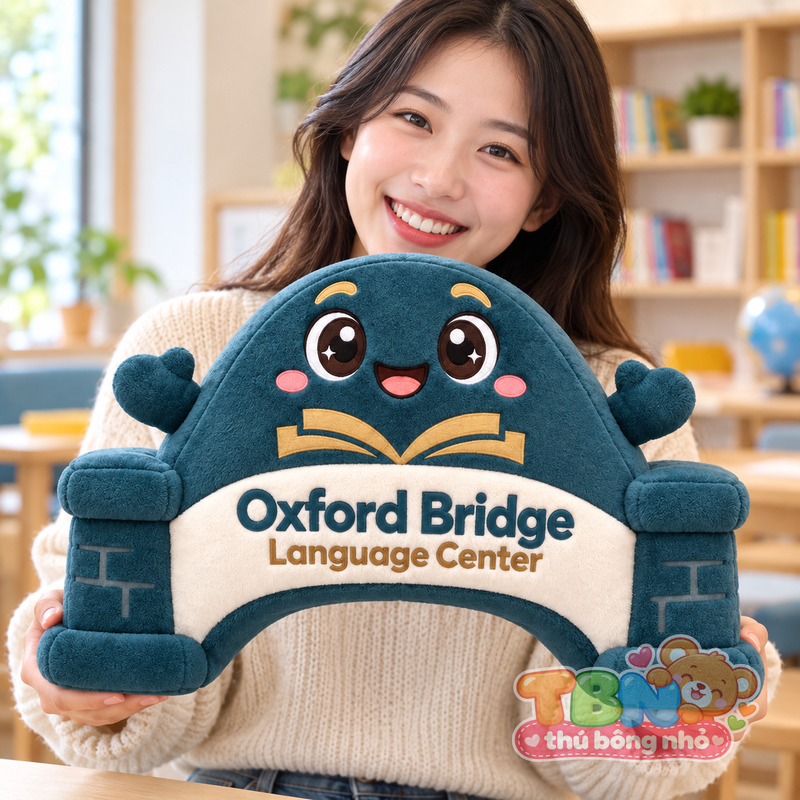 Ảnh bổ sung của Thú bông Cầu đá Oxford Bridge đặt may theo yêu cầu