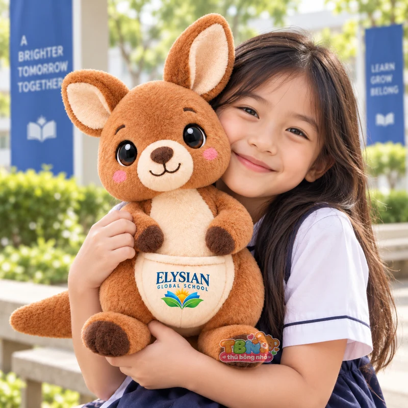 Ảnh bổ sung của Thú bông kangaroo Elysian đặt may theo yêu cầu