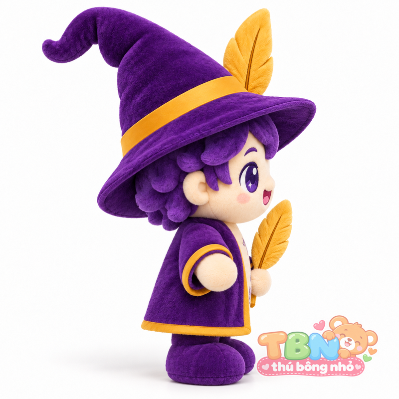 Ảnh bổ sung của Thú bông Phù thủy nhí Merlin đặt may theo yêu cầu