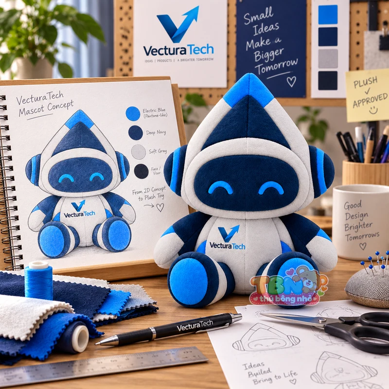 Ảnh bổ sung của Robot bông Vectura Tech đặt may theo yêu cầu