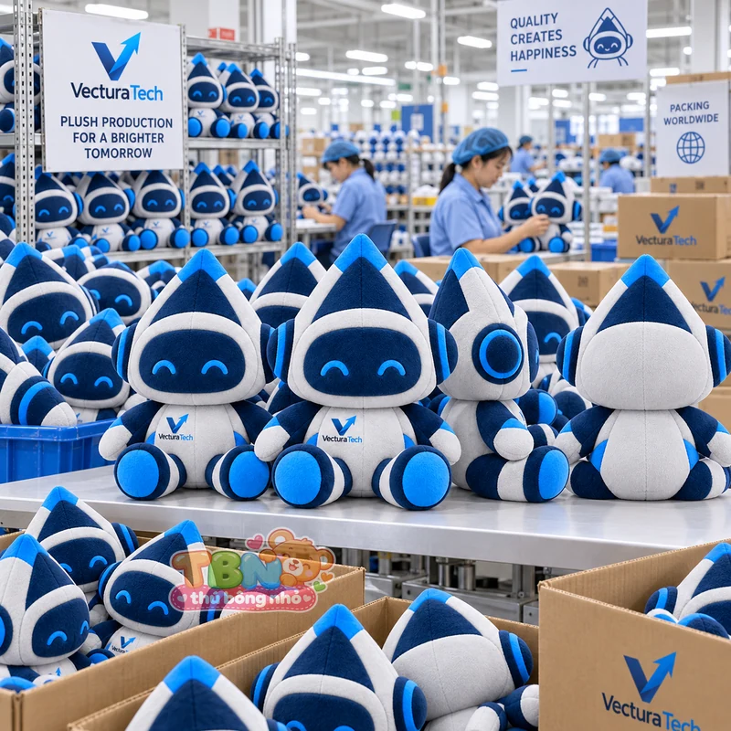 Ảnh bổ sung của Robot bông Vectura Tech đặt may theo yêu cầu