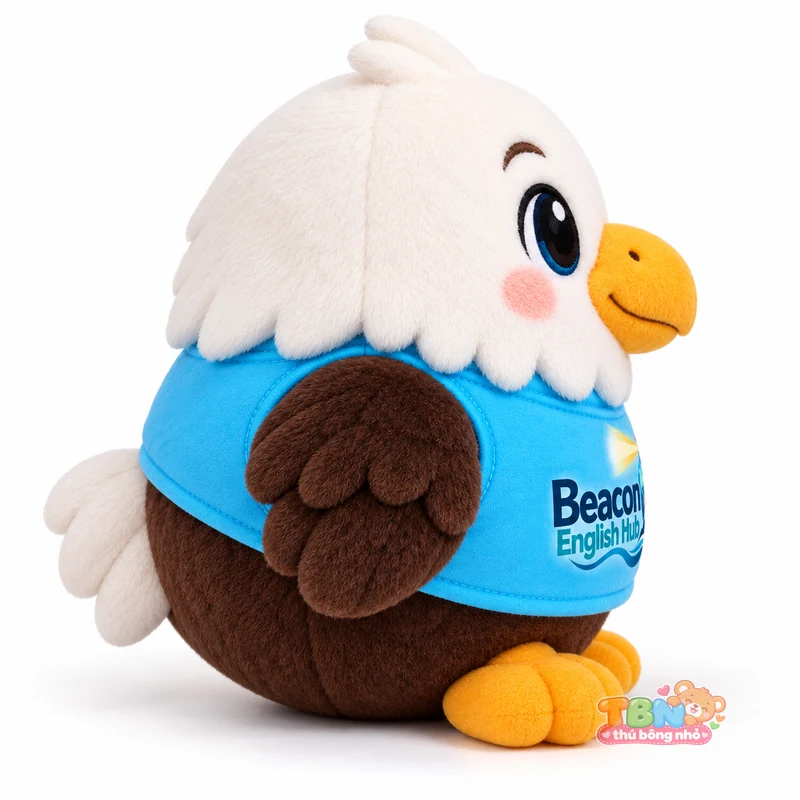 Ảnh bổ sung của Thú bông đại bàng Beacon chibi đặt may theo yêu cầu