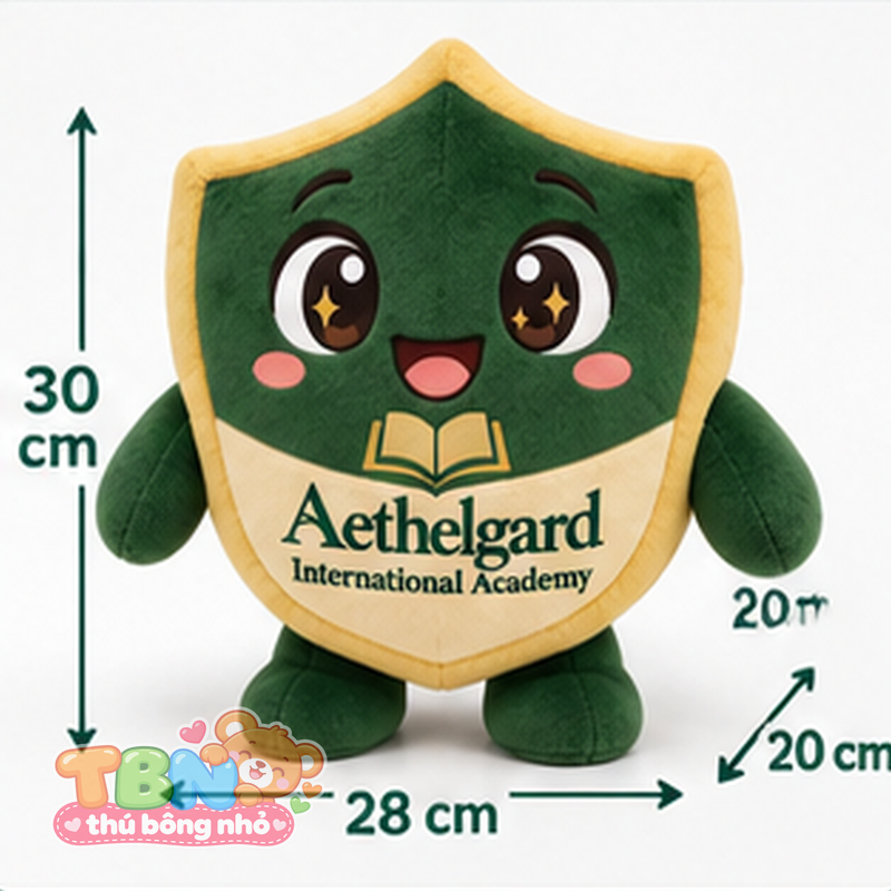Ảnh bổ sung của Thú bông Khiên Gardi Aethelgard đặt may theo yêu cầu