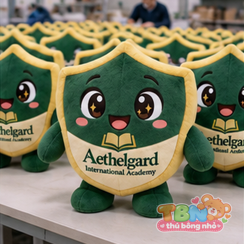 Ảnh bổ sung của Thú bông Khiên Gardi Aethelgard đặt may theo yêu cầu