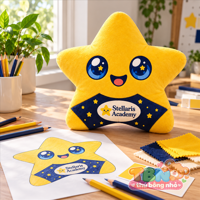 Ảnh bổ sung của Thú bông Sao Stelli Stellaris đặt may theo yêu cầu