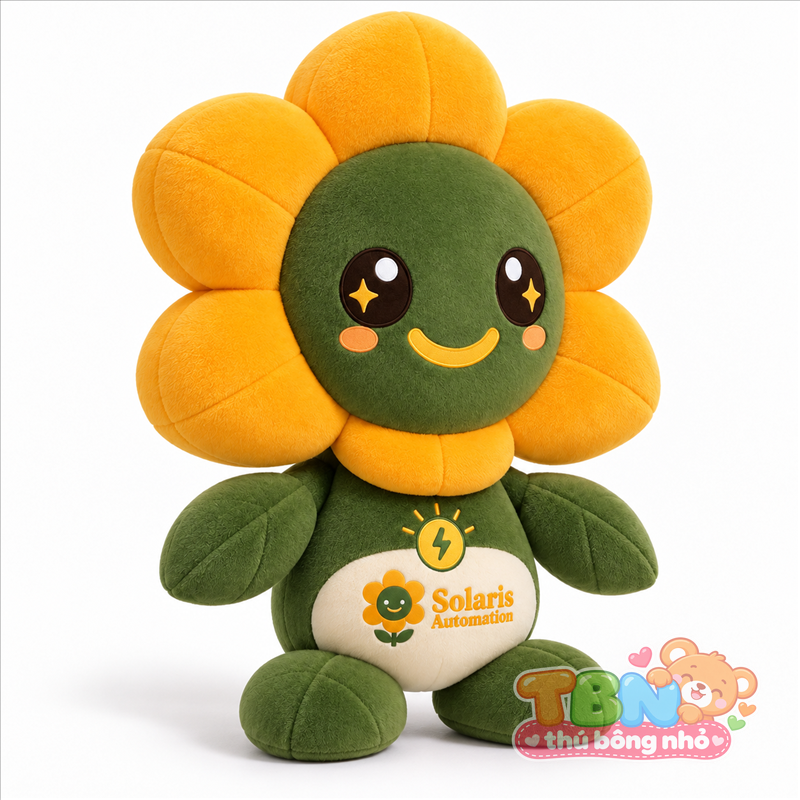 Ảnh bổ sung của Thú bông Hoa hướng dương Solaris đặt may theo yêu cầu