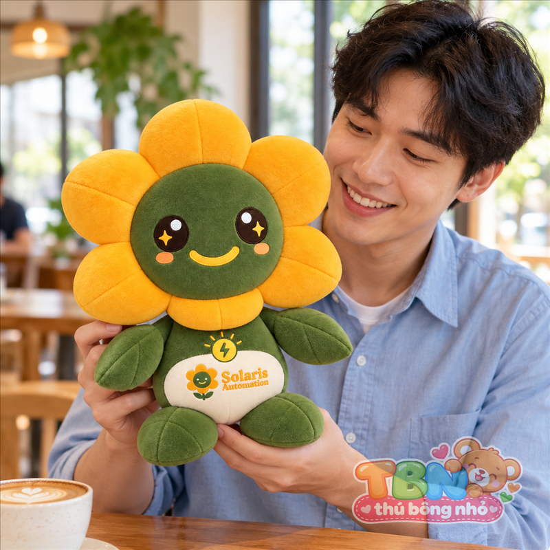 Ảnh bổ sung của Thú bông Hoa hướng dương Solaris đặt may theo yêu cầu
