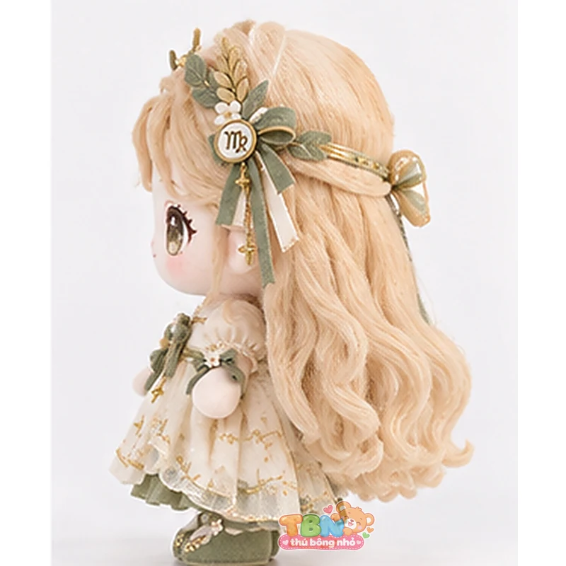 Ảnh bổ sung của Búp bê bông Xử Nữ chibi hoa lúa theo yêu cầu