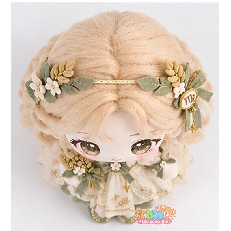 Ảnh bổ sung của Búp bê bông Xử Nữ chibi hoa lúa theo yêu cầu