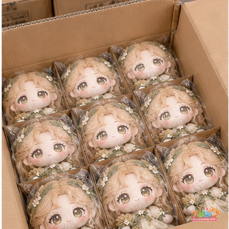 Ảnh bổ sung của Búp bê bông Xử Nữ chibi hoa lúa theo yêu cầu