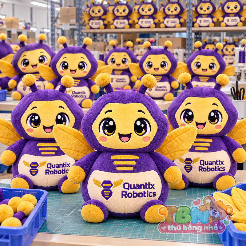 Ảnh bổ sung của Thú bông Ong robot Quantix đặt may theo yêu cầu