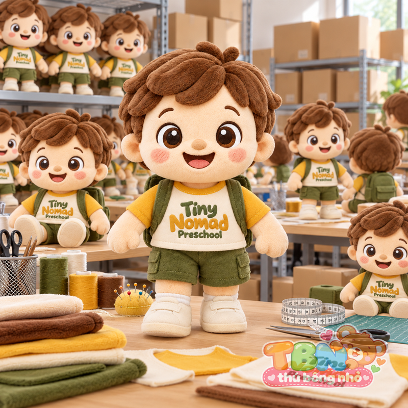 Ảnh bổ sung của Thú bông Bé Du Mục Tiny Nomad đặt may theo yêu cầu