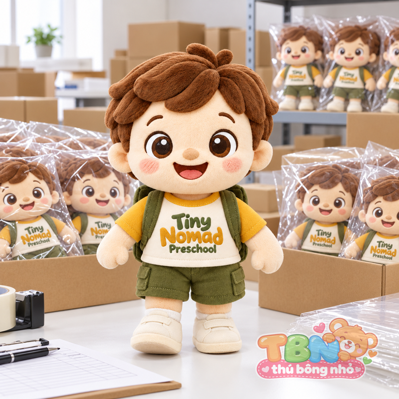 Ảnh bổ sung của Thú bông Bé Du Mục Tiny Nomad đặt may theo yêu cầu