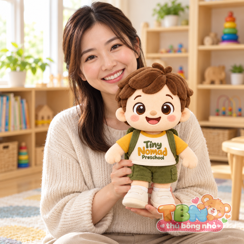 Ảnh bổ sung của Thú bông Bé Du Mục Tiny Nomad đặt may theo yêu cầu
