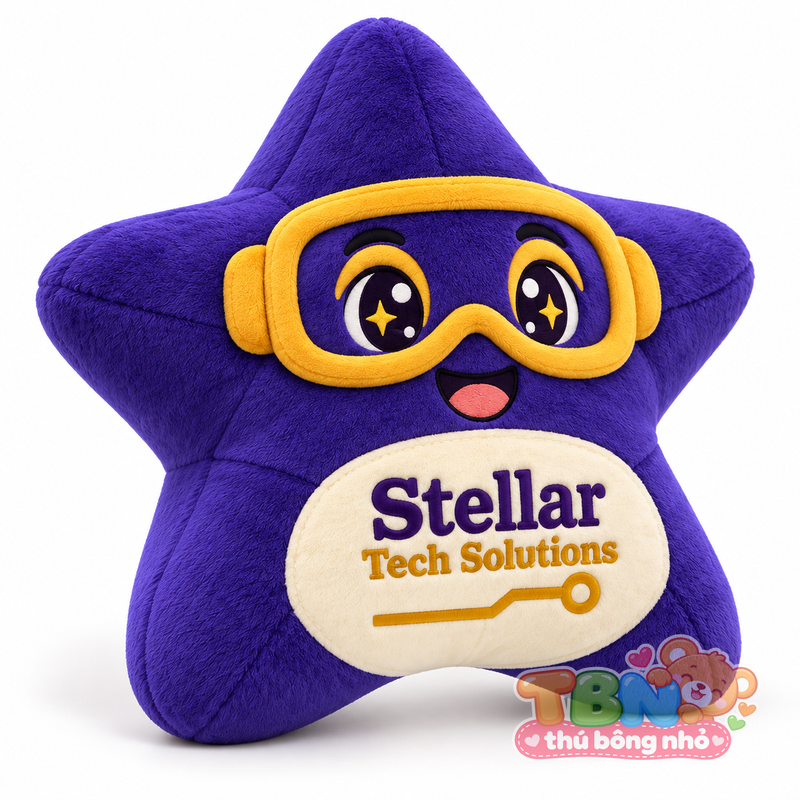 Thú bông Ngôi sao kỹ sư Stellar – góc nghiêng