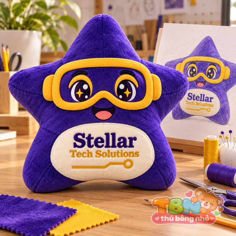 Ảnh bổ sung của Thú bông Ngôi sao kỹ sư Stellar đặt may theo yêu cầu