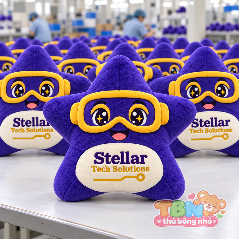 Ảnh bổ sung của Thú bông Ngôi sao kỹ sư Stellar đặt may theo yêu cầu