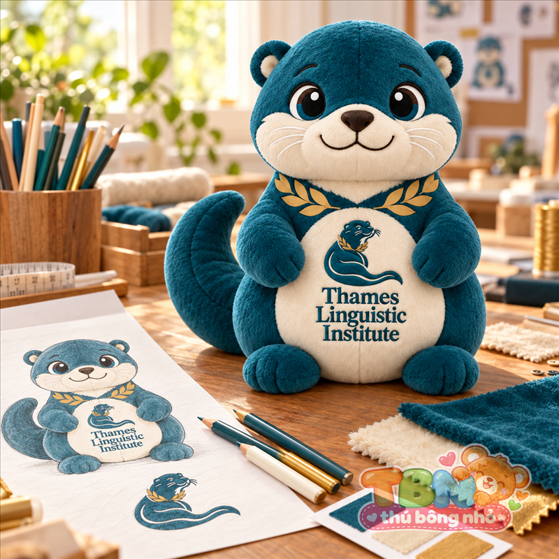 Ảnh bổ sung của Thú bông Rái cá Thames đặt may theo yêu cầu