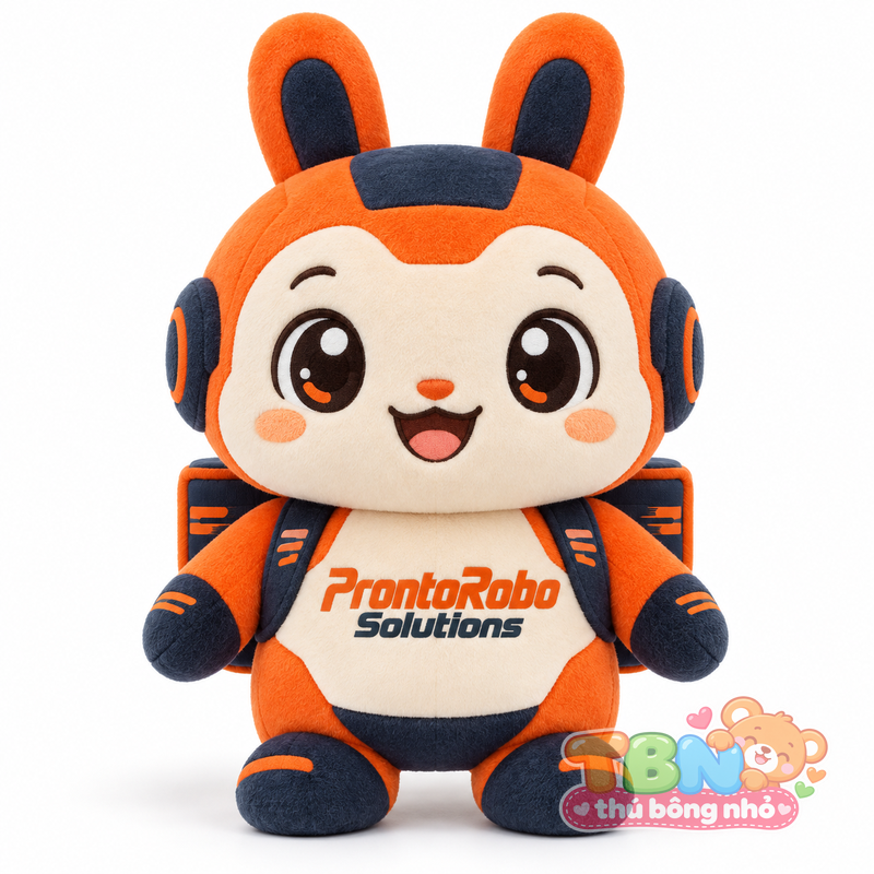 Ảnh bổ sung của Thú bông Thỏ giao hàng ProntoRobo đặt may theo yêu cầu