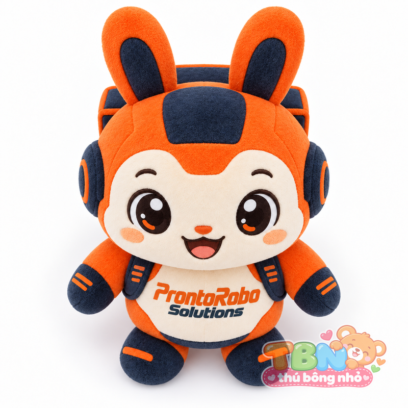 Ảnh bổ sung của Thú bông Thỏ giao hàng ProntoRobo đặt may theo yêu cầu