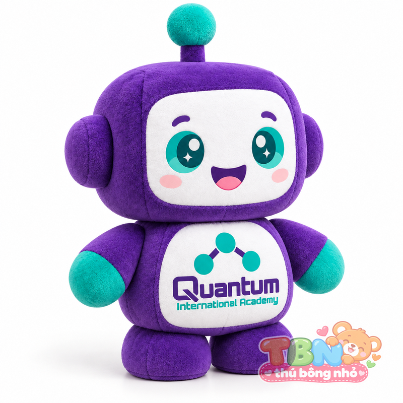 Thú bông Robot Qubi Quantum – góc nghiêng