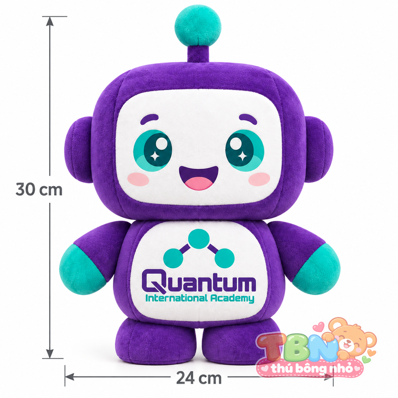 Ảnh bổ sung của Thú bông Robot Qubi Quantum đặt may theo yêu cầu