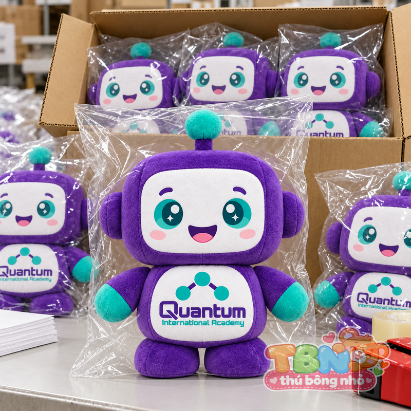 Ảnh bổ sung của Thú bông Robot Qubi Quantum đặt may theo yêu cầu