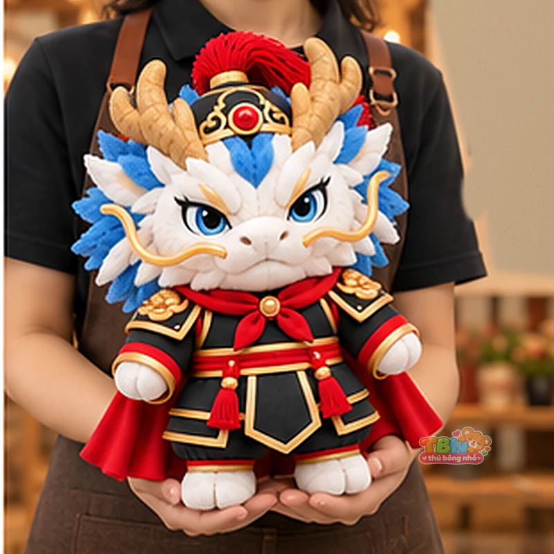 Ảnh bổ sung của Thú bông Rồng Thìn võ tướng chibi đặt may theo yêu cầu