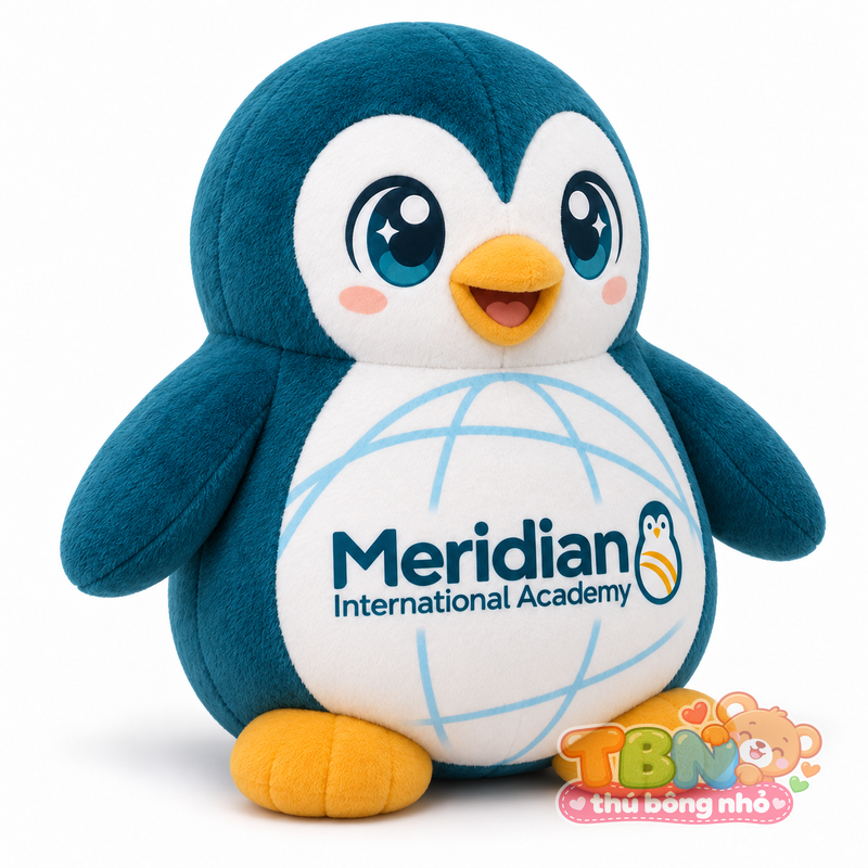 Ảnh bổ sung của Thú bông Chim cánh cụt Meri Meridian đặt may theo yêu cầu