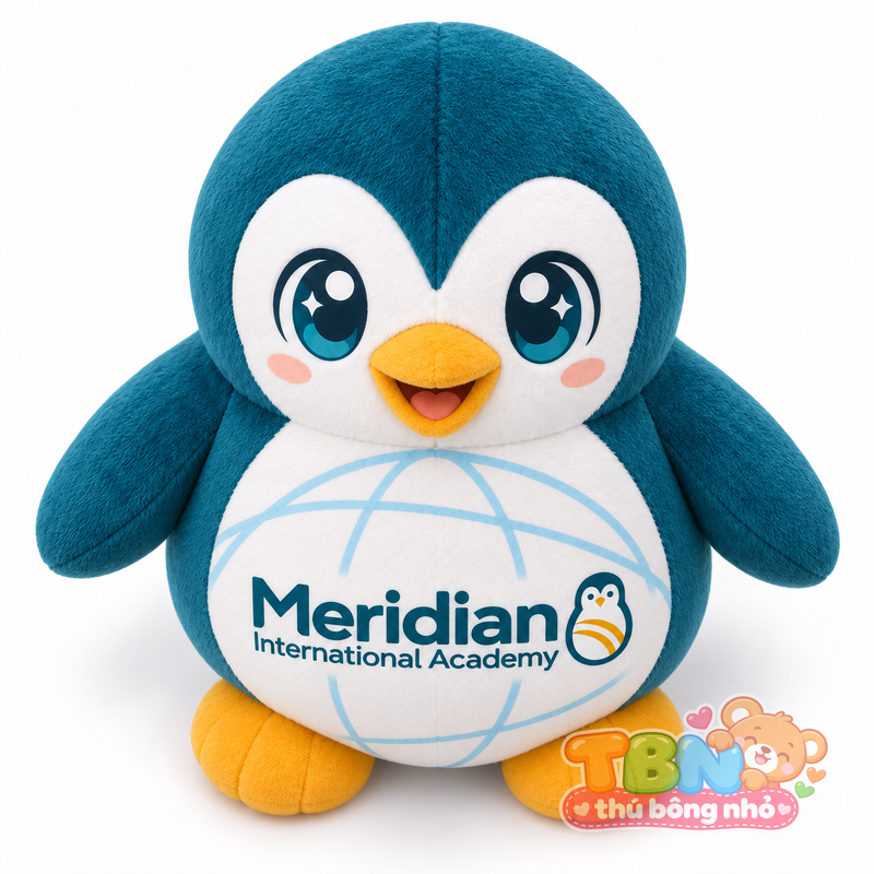 Ảnh bổ sung của Thú bông Chim cánh cụt Meri Meridian đặt may theo yêu cầu