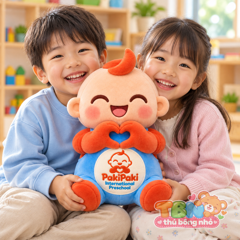Ảnh bổ sung của Thú bông Bé Paki PakiPaki đặt may theo yêu cầu