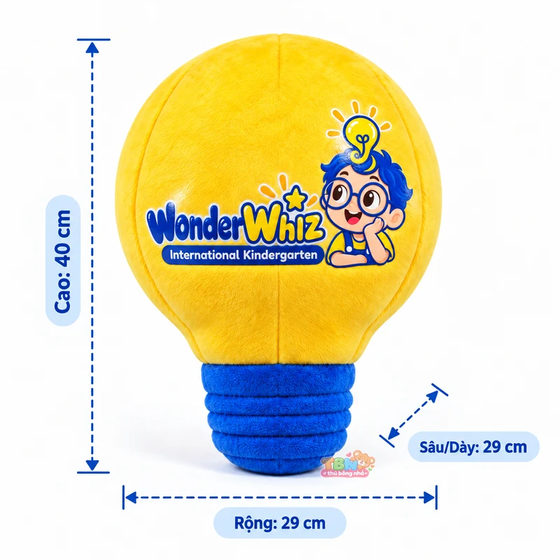 Ảnh bổ sung của Bóng đèn bông WonderWhiz đặt may theo yêu cầu