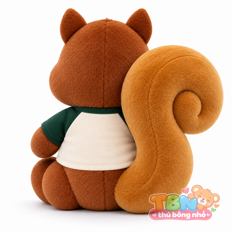 Ảnh bổ sung của Thú bông Sóc Woody Crestwood đặt may theo yêu cầu