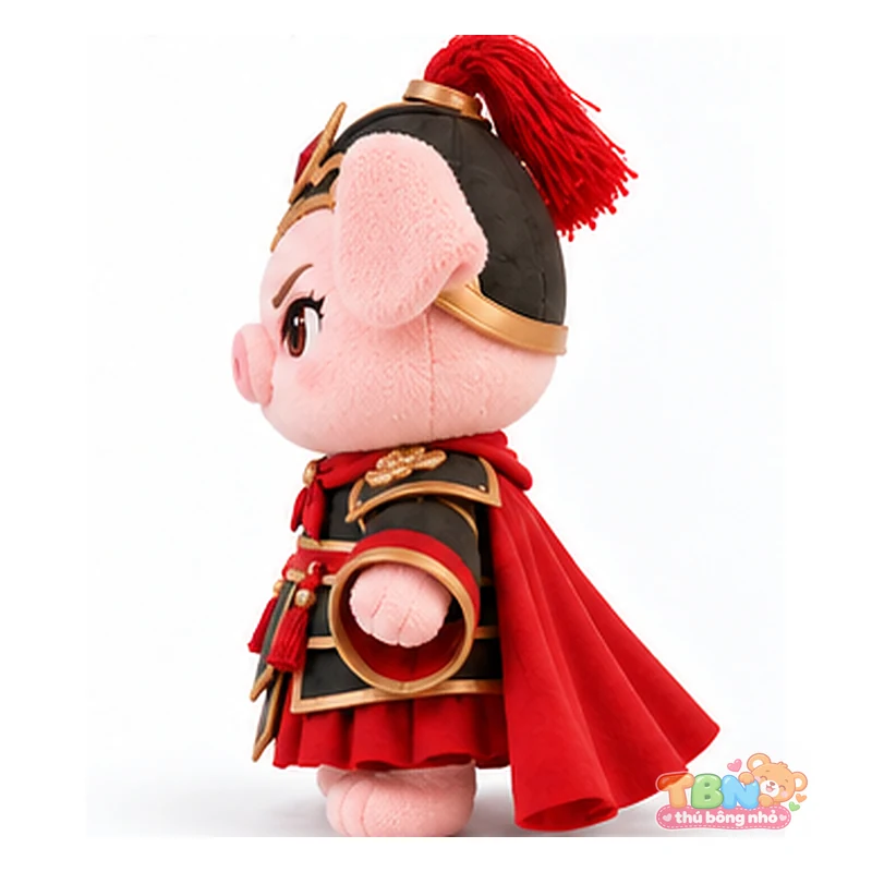 Ảnh bổ sung của Thú bông heo Hợi võ tướng chibi theo yêu cầu
