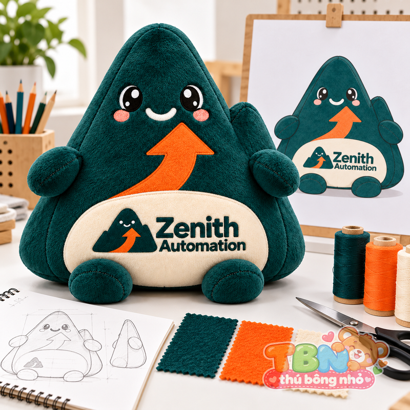 Ảnh bổ sung của Thú bông Ngọn núi Zenith Automation đặt may theo yêu cầu