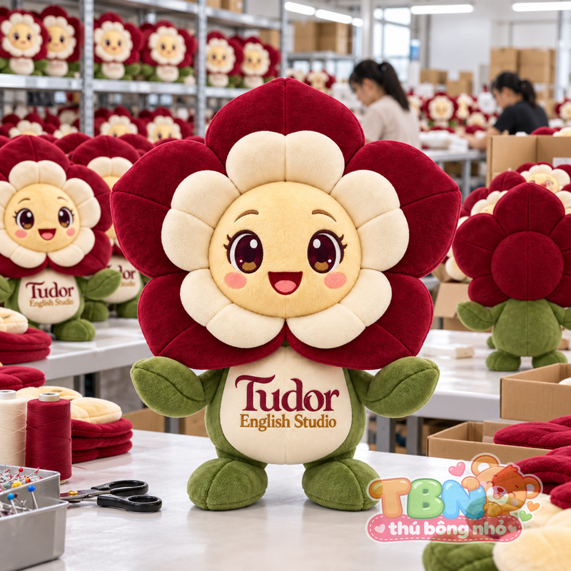Ảnh bổ sung của Thú bông Hoa hồng Tudor đặt may theo yêu cầu