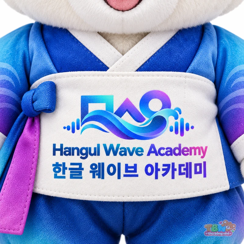 Ảnh bổ sung của Thú bông hổ trắng Baekho Wave đặt may theo yêu cầu