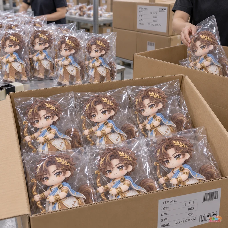 Ảnh bổ sung của Thú bông Nhân Mã cung thủ chibi theo yêu cầu