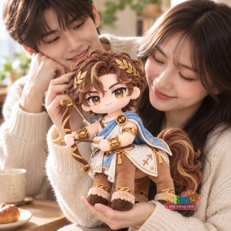 Ảnh bổ sung của Thú bông Nhân Mã cung thủ chibi theo yêu cầu
