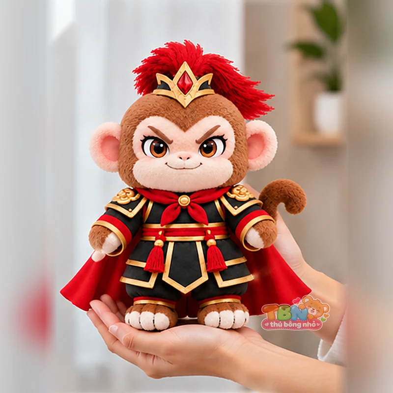 Ảnh bổ sung của Khỉ bông Thân võ tướng đặt may theo yêu cầu